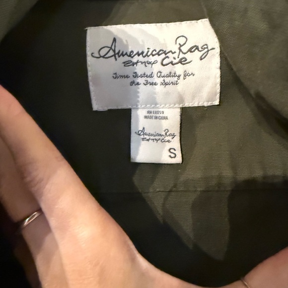 American Rag green Utility Jacket - Picture 5 of 8